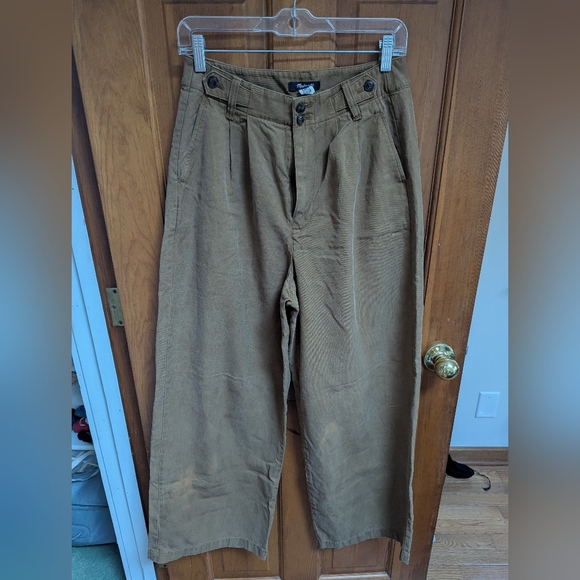 Madewell Pants - Madewell Women's Tan Wide Leg Pants